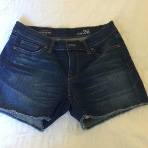 J Crew size 26 denim cut offs